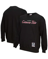 Mitchell & Ness Men's Black Alabama Crimson Tide Elite Script Pullover Sweatshirt