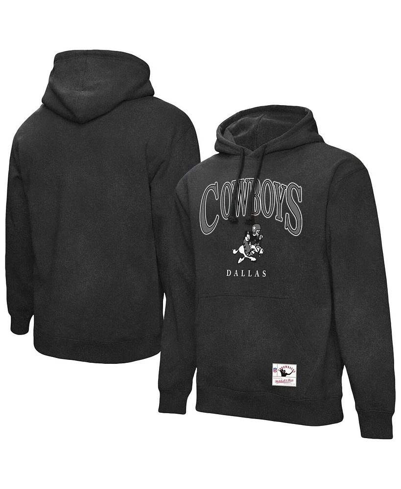 Mitchell & Ness Men's Gray Dallas Cowboys Slot Pullover Hoodie