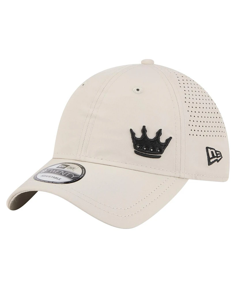 New Era Men's Tan Charlotte Fc Active 9TWENTY Adjustable Hat