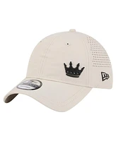 New Era Men's Tan Charlotte Fc Active 9TWENTY Adjustable Hat