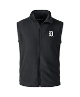 Dunbrooke Men's Black Detroit Tigers Full-Zip Vest