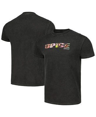 Bravado Men's and Women's Charcoal Spice Girls Logo T-Shirt
