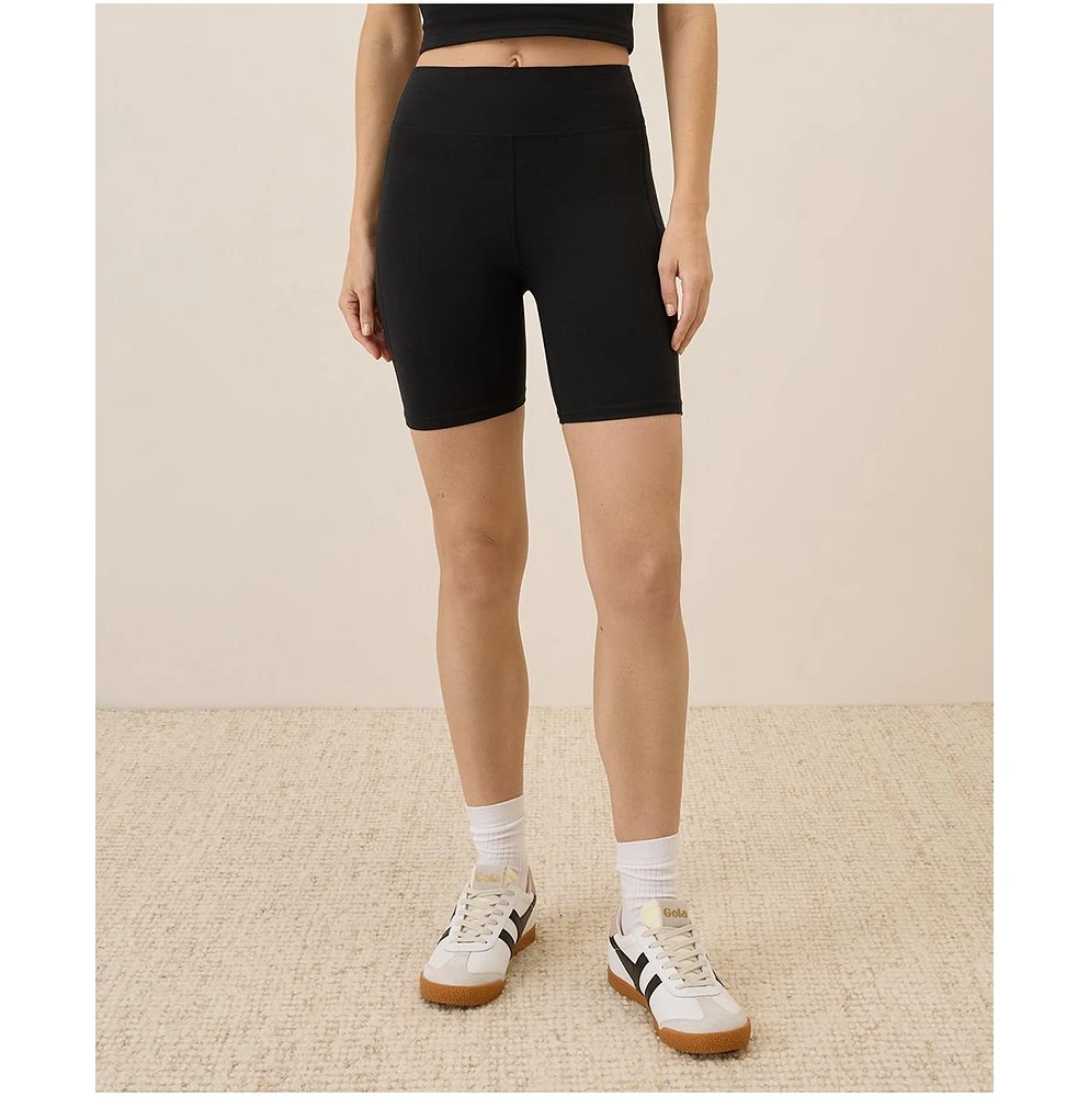 Pact Women's Organic Cotton On The Go-To Bike Short