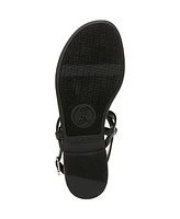 Sam and Libby Women's Pearl T Strap Thong Flat Sandals