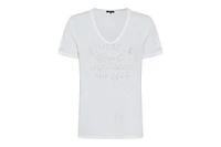 Olsen Women's Placement Puff Print T-Shirt