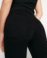 Good American Petite Never Fade Straight Jeans
