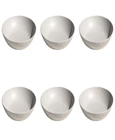 TarHong Melamine 6-Pc. Low Bowls, Service For 6