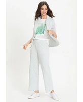 Olsen Women's Anna Fit Stretch Seersucker Pant