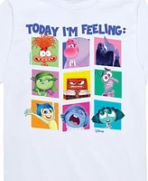 Hybrid Toddler Boys Inside Out 2 Today I'm feeling Graphic T-Shirt