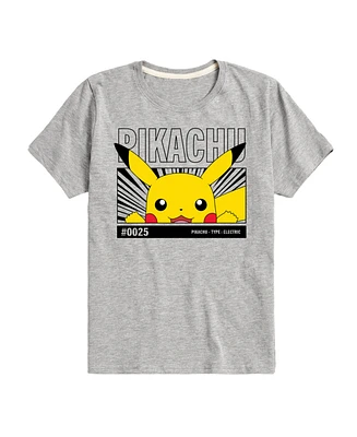 Hybrid Big Boys Pokemon Pikachu Graphic T-Shirt