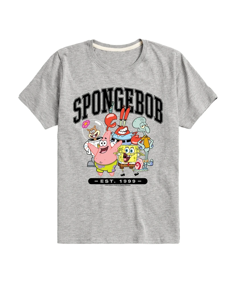 Hybrid Toddler Boys SpongeBob SquarePants Graphic T-Shirt