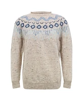 Celtic & Co. Women's British Wool Fair Isle Sweater