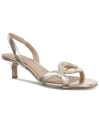 Giani Bernini Women's Alanaa Kitten Heel Dress Sandals, Created for Macy's