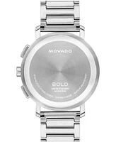 Movado Men's Bold Evolution 2.0 Swiss Quartz Chrono Stainless-Steel Watch, 42mm