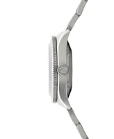 Spinnaker Men's Croft 42 Skeleton Automatic Sandblasted Solid Stainless Steel Bracelet Watch, 42mm