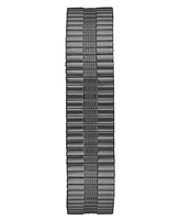 London Fog Unisex Baldwin Black Link Alloy Watch, 37mm