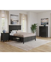 Hedworth California King Storage 3-Pc. Set (Bed, Chest & Nightstand)