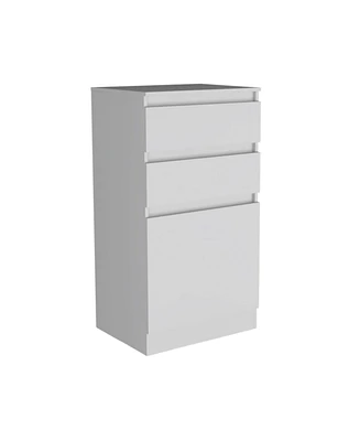 Modern Two-Drawer Chest for Small Spaces and Entryway Storage