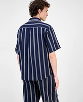 Hugo Boss Men's Eralino Striped Shirt