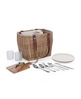 Picnic Time Terrabella Handwoven 15-Piece Picnic Basket
