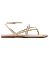 Schutz Women's Diana Round Toe Flat Sandals