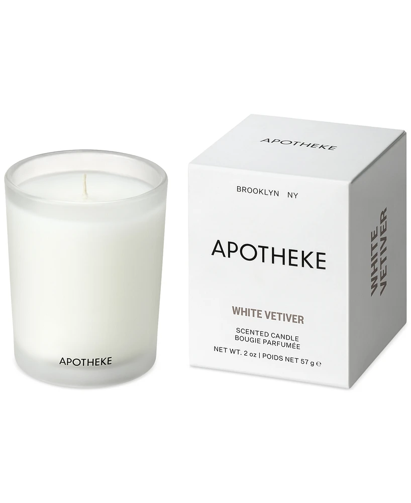 Apotheke White Vetiver Votive Scented Candle, 2 oz.