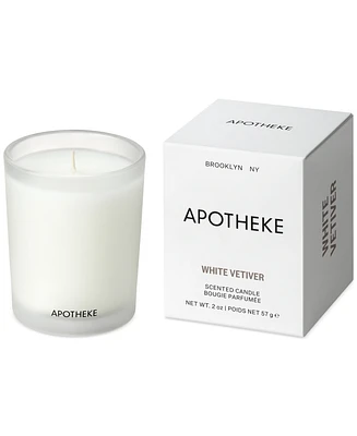 Apotheke White Vetiver Votive Scented Candle, 2 oz.