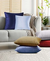 Nestl Elegant Velvet Removeable Cover 2-Pack Decorative Pillows