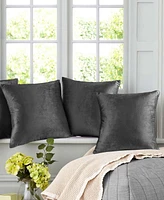 Nestl Elegant Velvet Removeable Cover 2-Pack Decorative Pillows