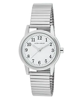 Laura Ashley Women's Quartz Silver Alloy Expansion Watch, 30mm
