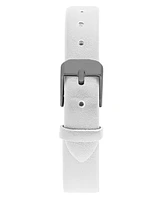Laura Ashley Women's Quartz White Leather Watch, 20mm