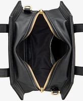 Eumelanin Hexagonal Leather Small Crossbody Bag