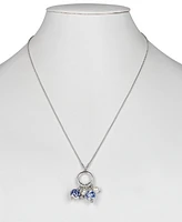 Patricia Nash Silver-Tone Mixed Bead 28" Adjustable Pendant Necklace