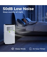 Gymax 8000 Btu Portable Air Conditioner 3 in 1 Floor Ac Unit w/ Fan & Dehumidifier Quiet Air Cooler