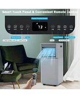 Gymax 3 in 1 Portable Air Conditioner Ac Unit Air Cooler 8000BTU Ashrae 230 sq.ft