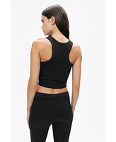 Nocturne Women's Ribbed Flared Pants