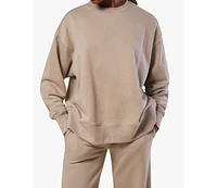 WeWoreWhat Women's Oversized Crewneck Sweatshirt