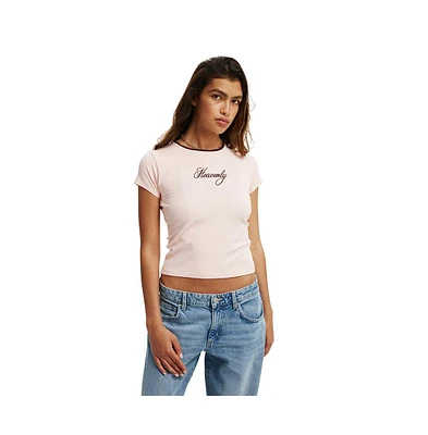 Cotton On Women's Urban Graphic Baby Tee