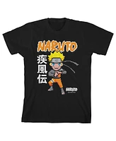 Naruto Boys Shippuden Pixel Character Youth Graphic Tee-xl
