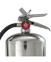 Amerex C260 6 Liter Class K Wet Chemical Fire Extinguisher with Stainless Steel Valve & Wall Hanger for Kitchen Use