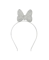 Disney Minnie Mouse Bow Glitzy Metal Headband