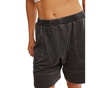 Free People Women's Don't Wait Up Harem Shorts