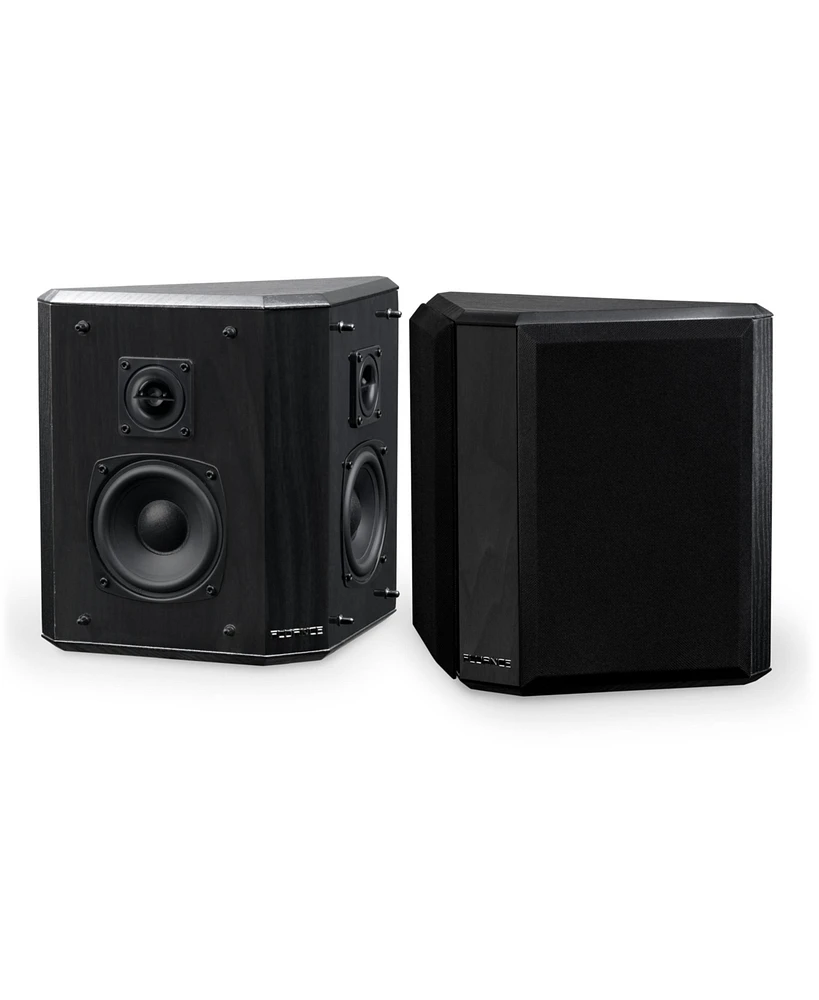 Fluance Elite High Definition 2-Way Bipolar Surround Speakers for Wide Dispersion Sound Home Theater Systems