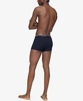 Calvin Klein Men's 3+1 Value Pack Micro Stretch Low-Rise Trunks