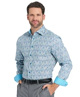 Nick Graham Men's Royal Paisley Dress Shirt