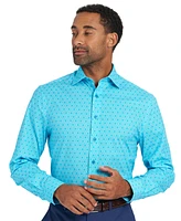Nick Graham Men's Hexagon Star Dress Shirt