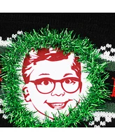 A Christmas Story Men's Fragile Leg Lamp Green Santa Hat