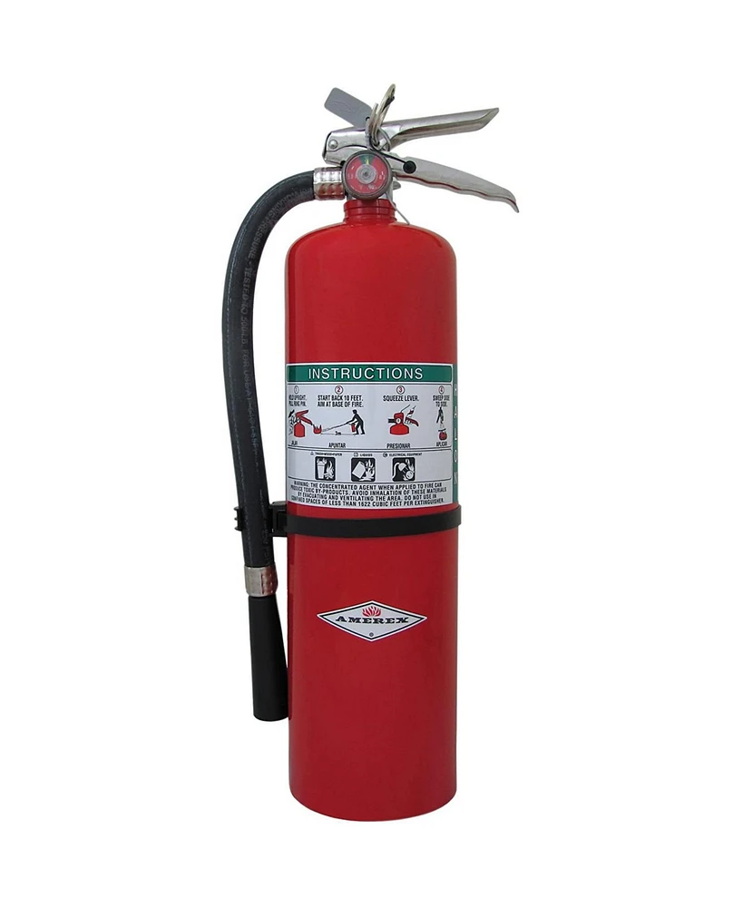 Amerex A411, 20lb Abc Dry Chemical Class A B C Fire Extinguisher