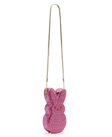 Betsey Johnson Rhinestone Peeps Small Crossbody Bag