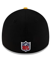 New Era Men's Black/ Pittsburgh Steelers 2025 Nfl Draft 39THIRTY Flex Hat